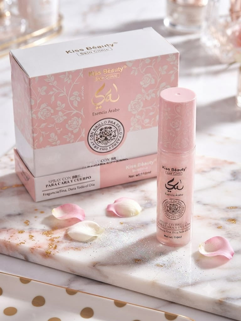 Kiss Beauty Esencia Árabe Spray con Brillo 110ml