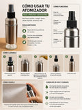 Atomizador spray aceite vinagre - instrucciones de uso y funcionamiento