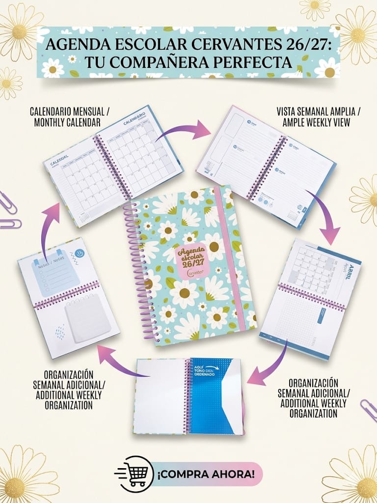 Agenda Escolar Cervantes 26/27