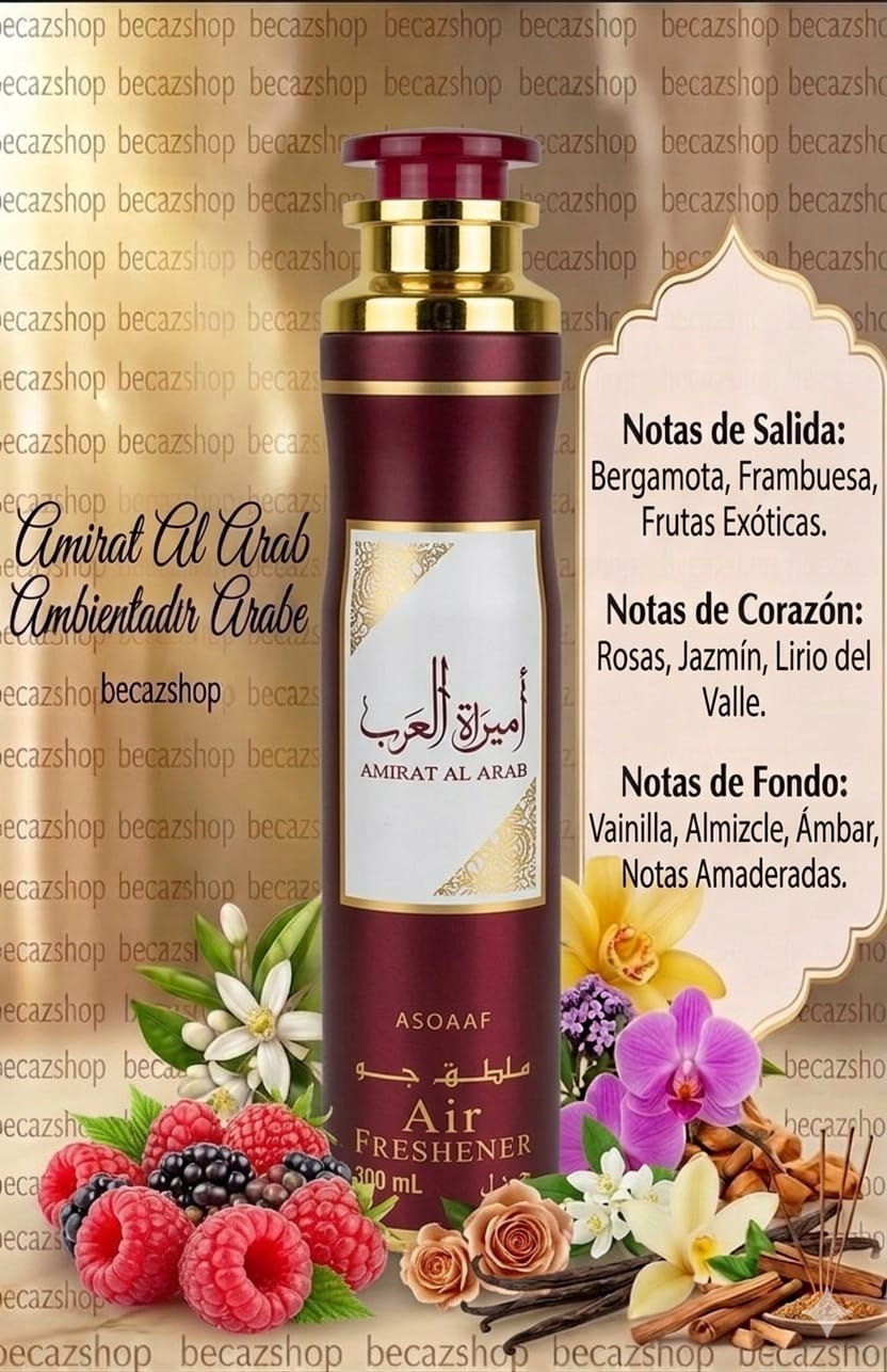 Ambientador en spray árabe Lattafa