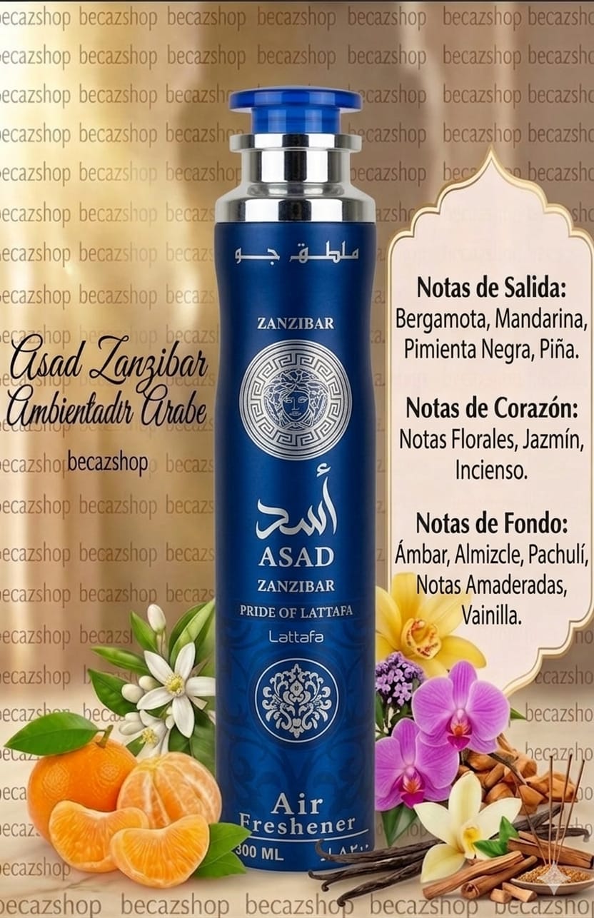 Ambientador en spray árabe Lattafa