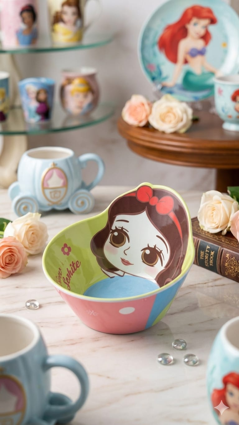 Cuenco Metacrilato Disney Personajes