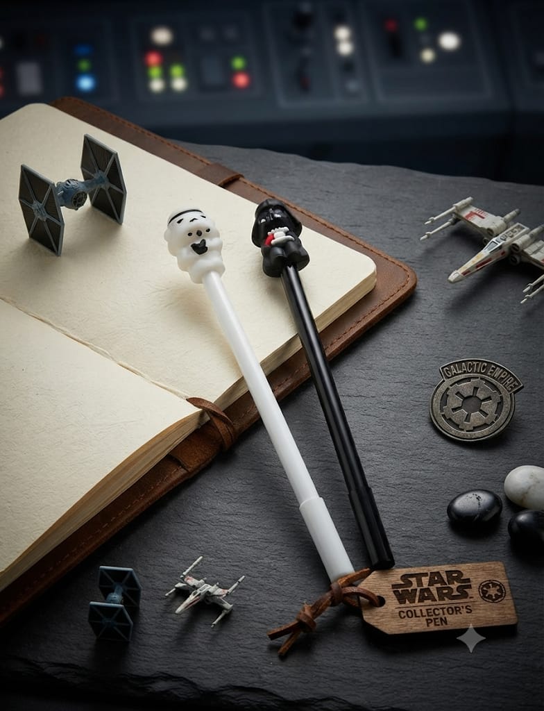 Star Wars Collector's Pen Darth Vader y Stormtrooper bolígrafos coleccionables