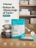 Bolsa de Almacenaje al Vacío Restaer 60x80cm
