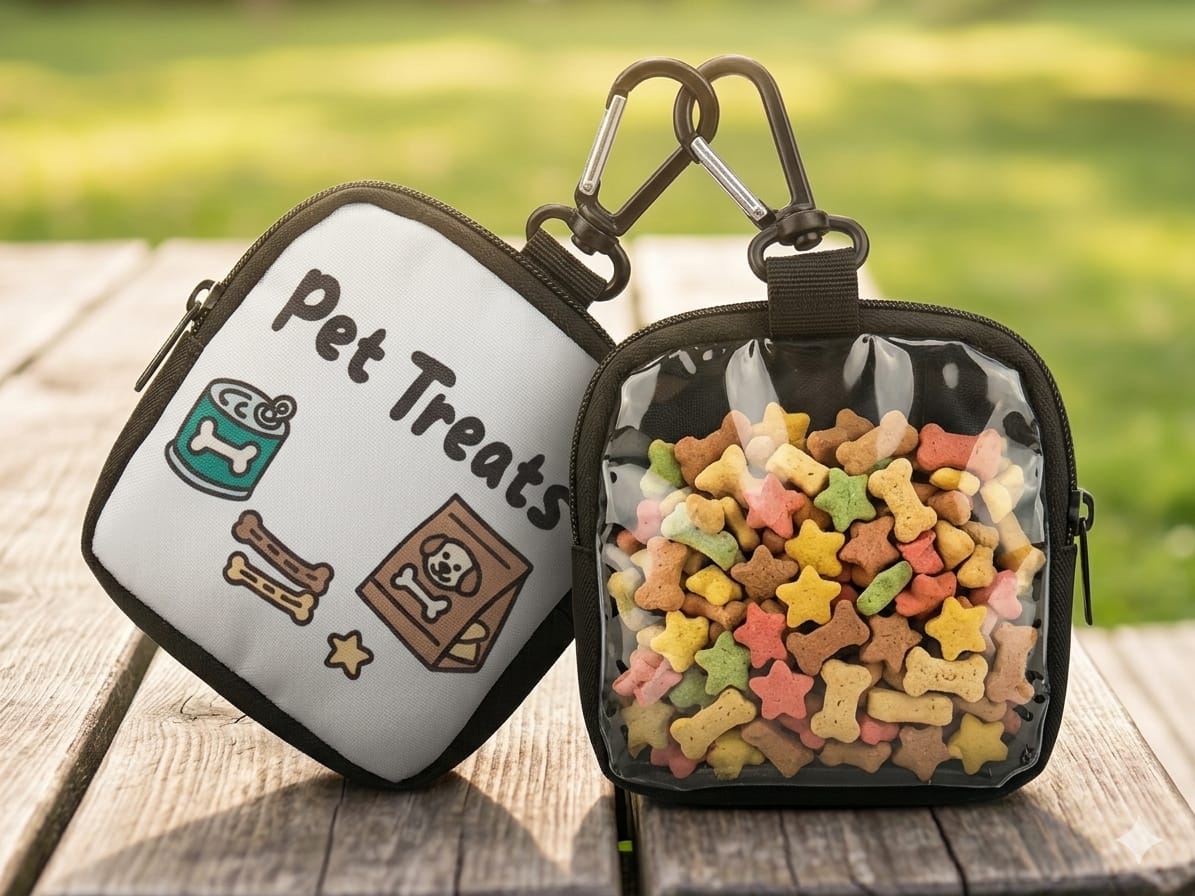 Bolsa Porta Snacks para Mascotas Pet Treats