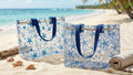 Bolsa de Playa Transparente Estrellas de Mar