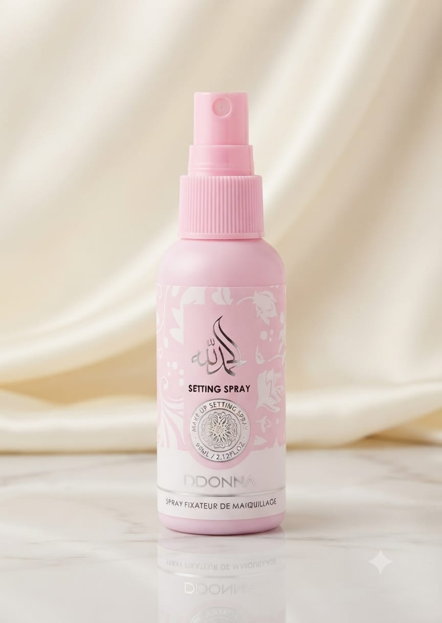 Spray fijador maquillaje DDONNA Yara Rosa pastel 63ml
