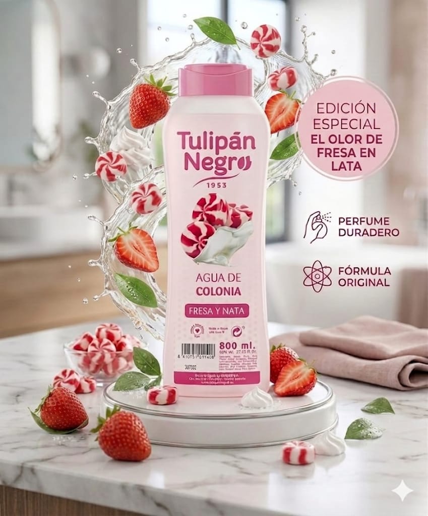 Tulipán Negro Agua de Colonia 800ml