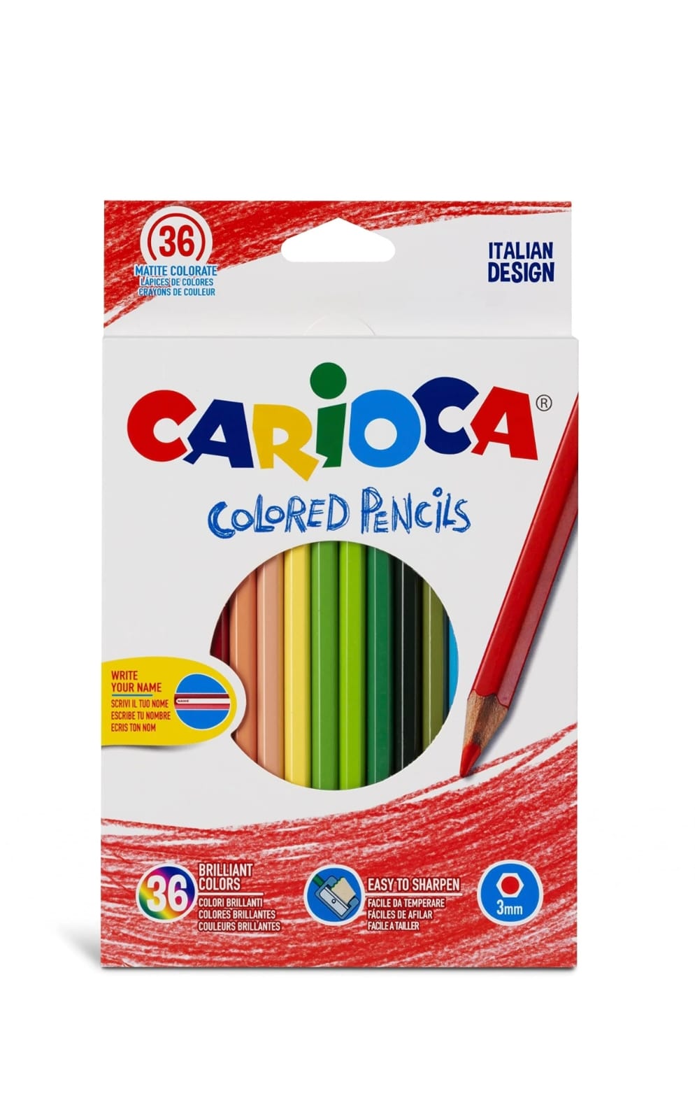 Lápices de Colores Carioca 36 uds