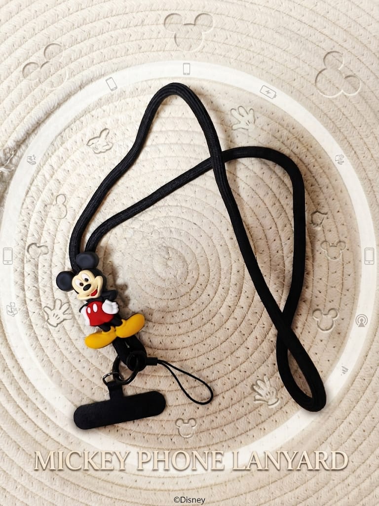 Cordón Porta-Móvil Disney Mickey y Minnie — Phone Lanyard