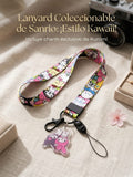 Lanyard Coleccionable Sanrio Kawaii — Charm Exclusivo Kuromi