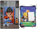 Cuaderno A5 Dragon Ball Z tapa dura Goku espiral dorada páginas con líneas