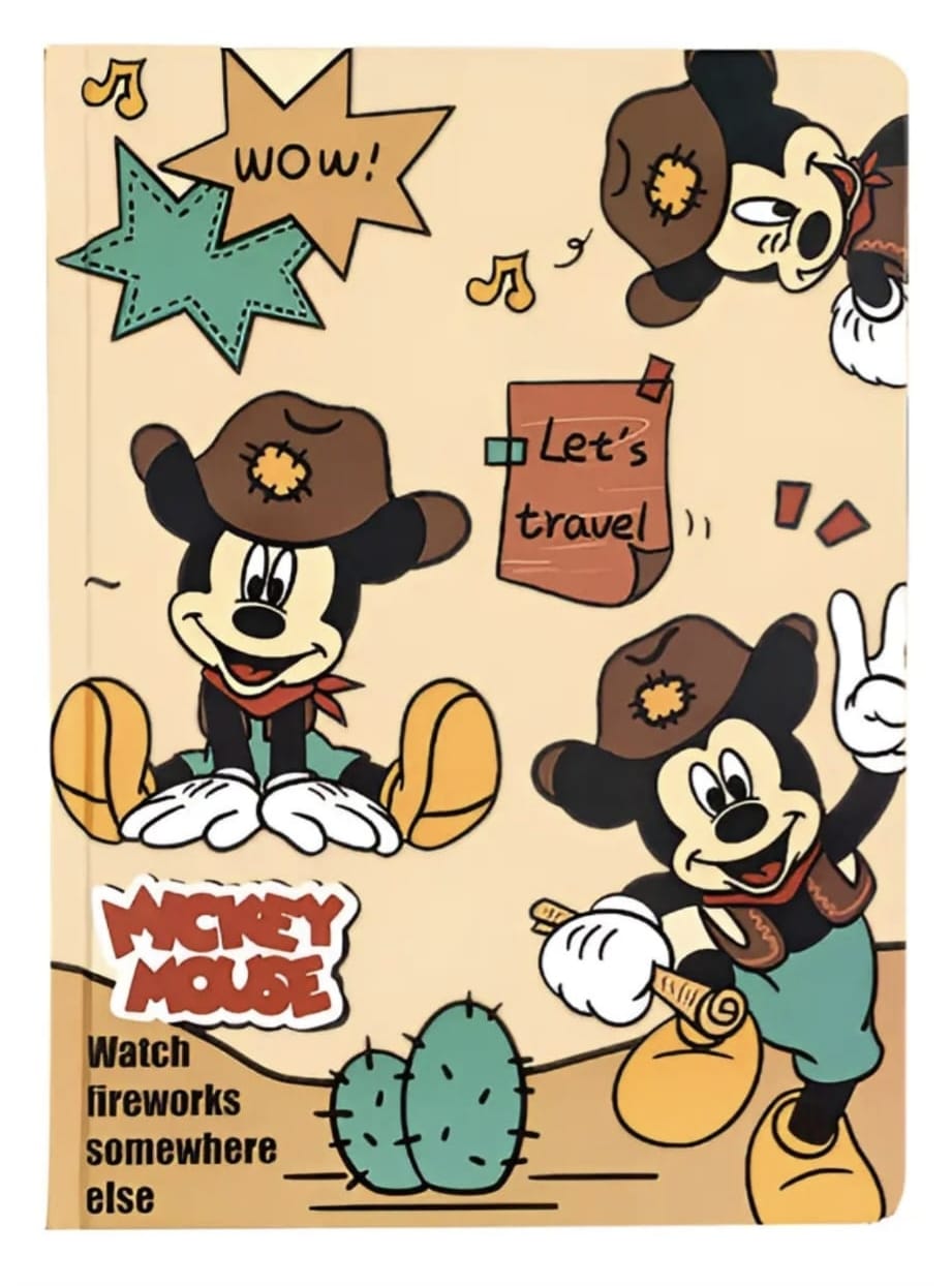 Cuaderno Mickey Mouse Cowboy