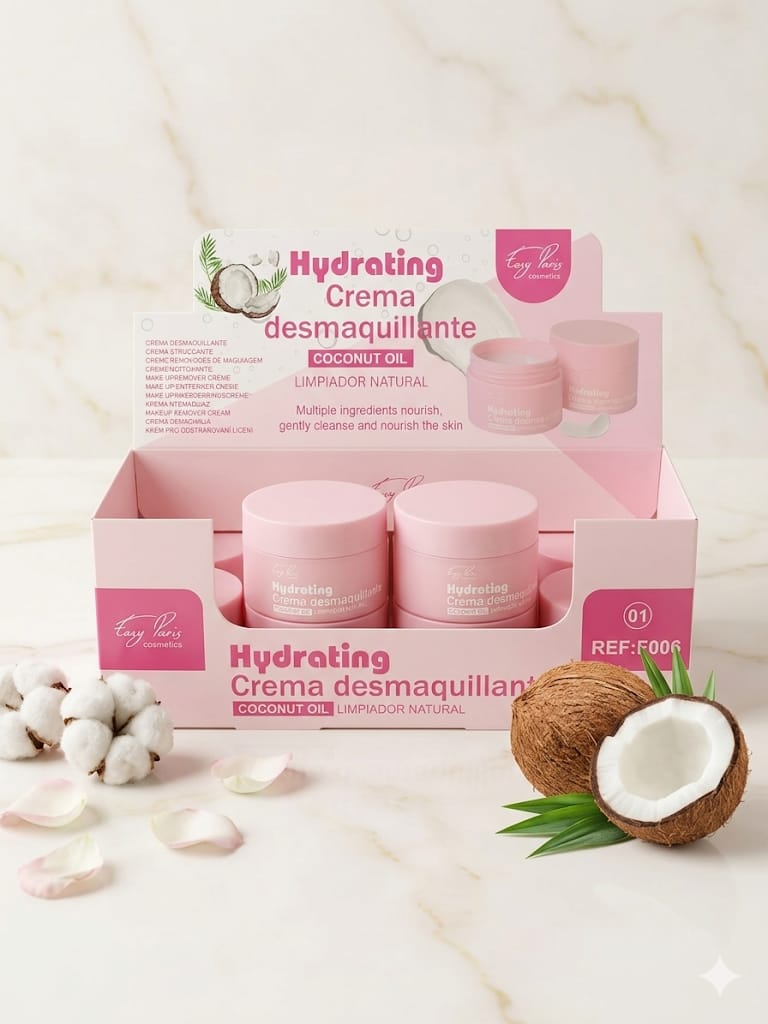 Crema Desmaquillante Hydrating Coconut Oil Easy Paris