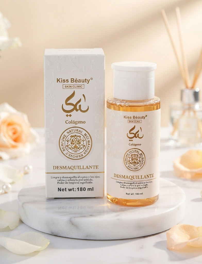 Desmaquillantes Kiss Beauty 180ml — Bianco Latte & Yara