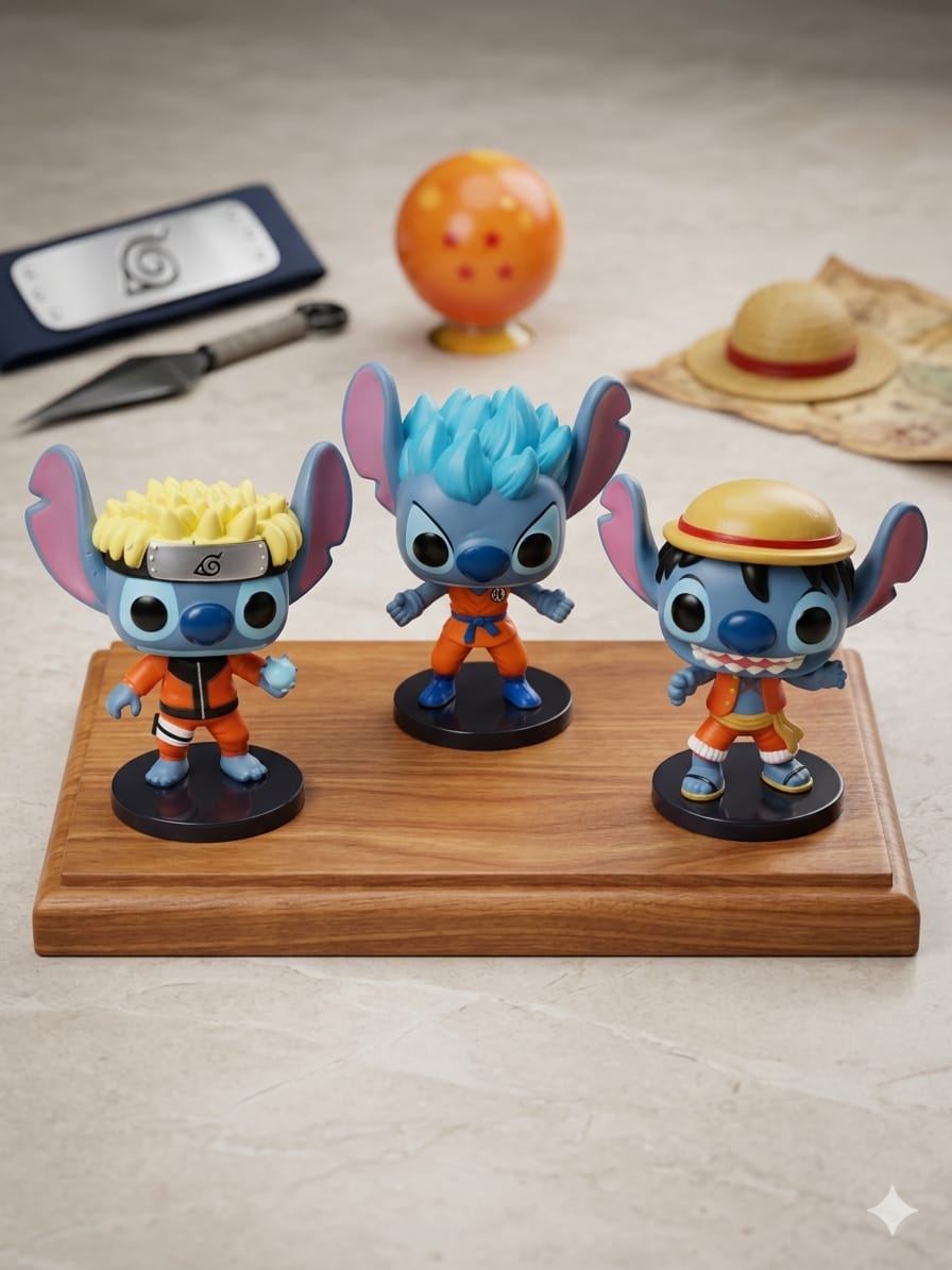 Figura Stitch Anime - Funko Style