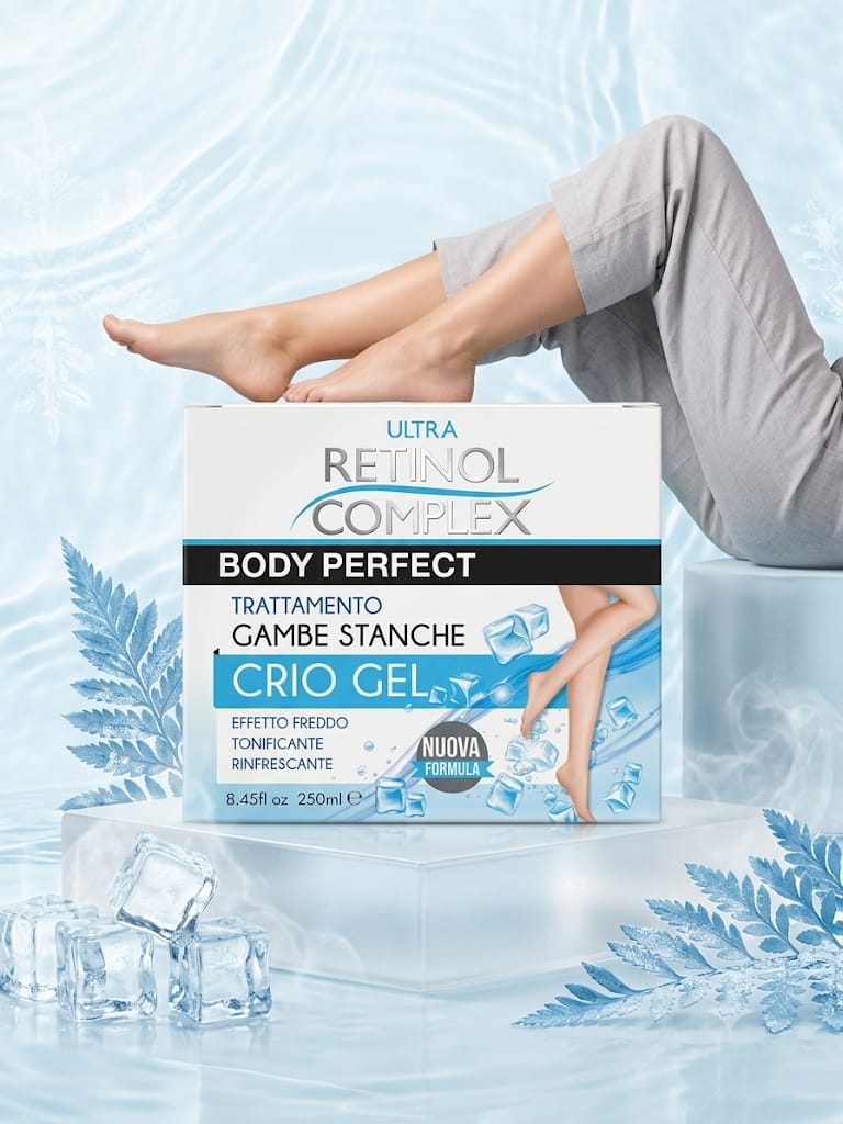Crio Gel Piernas Cansadas Retinol Complex Body Perfect 250ml