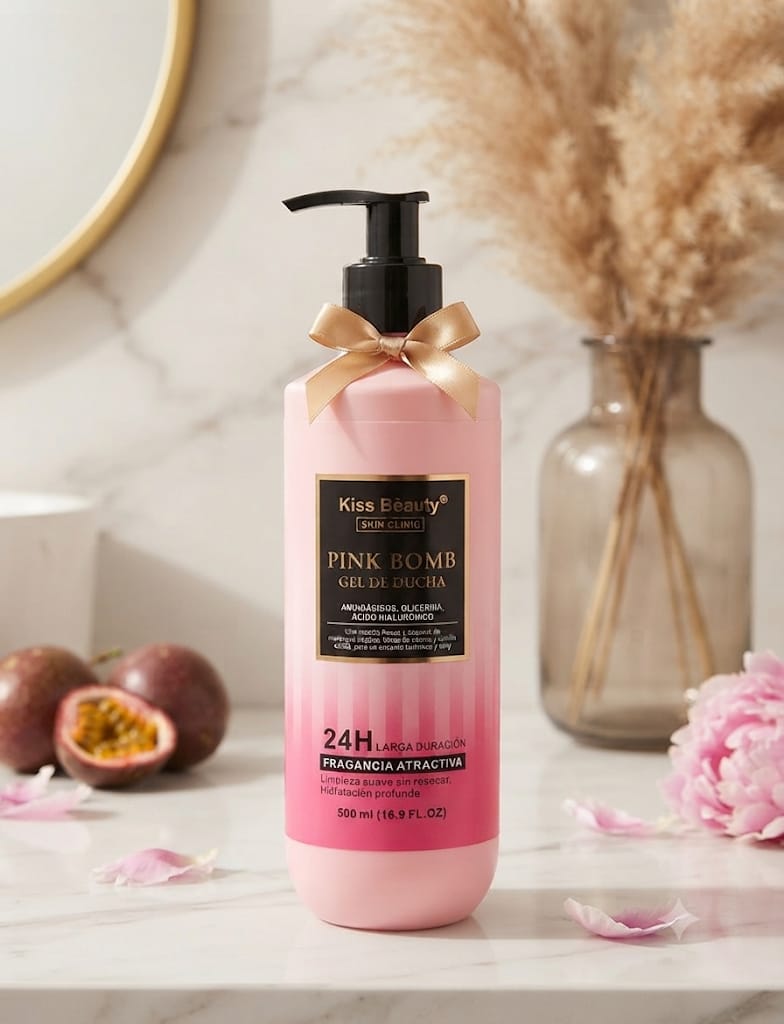 Kiss Beauty Pink Bomb Gel de Ducha 500ml
