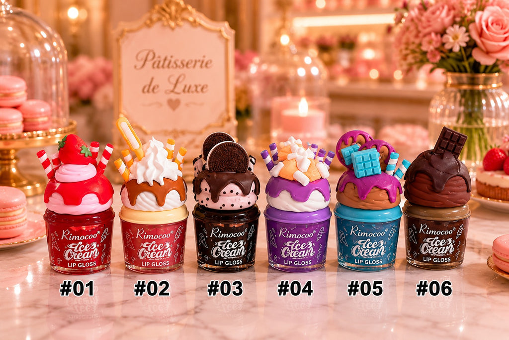 Lip Gloss Ice Cream Rimocoo