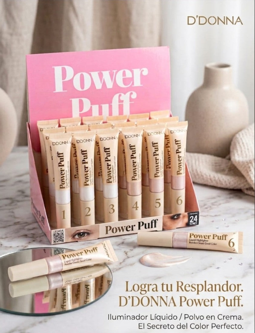 Iluminador Líquido D'DONNA Power Puff