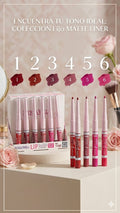 Perfilador + Lip Gloss Matte Leticia Well - Fijo Matte Liner