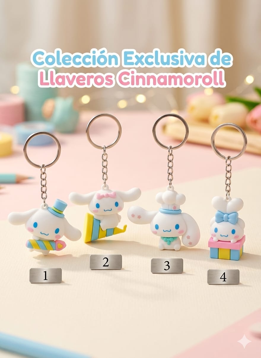 Llavero Figura Cinnamoroll