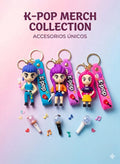 Llavero K-Pop Figura con Correa