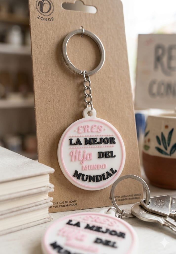 Llavero con Mensaje Zonge