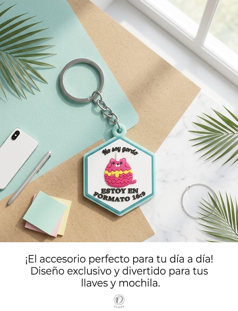 Llavero con Mensaje Zonge