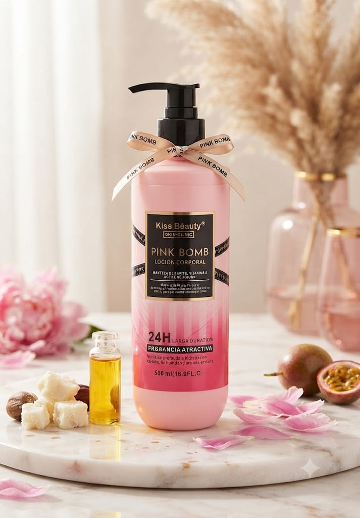 Kiss Beauty Pink Bomb Loción Corporal 500ml