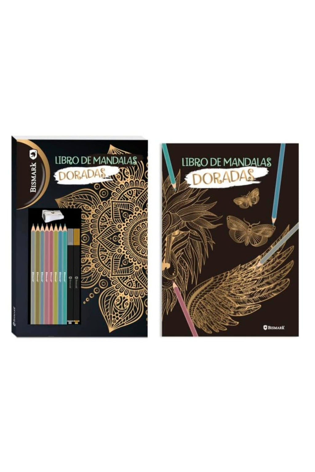 Libro de Mandalas Doradas Bismark
