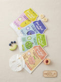 Mascarilla facial K-Beauty Fresh Fruit Collection - Banana, Blueberry, Melon, Peach