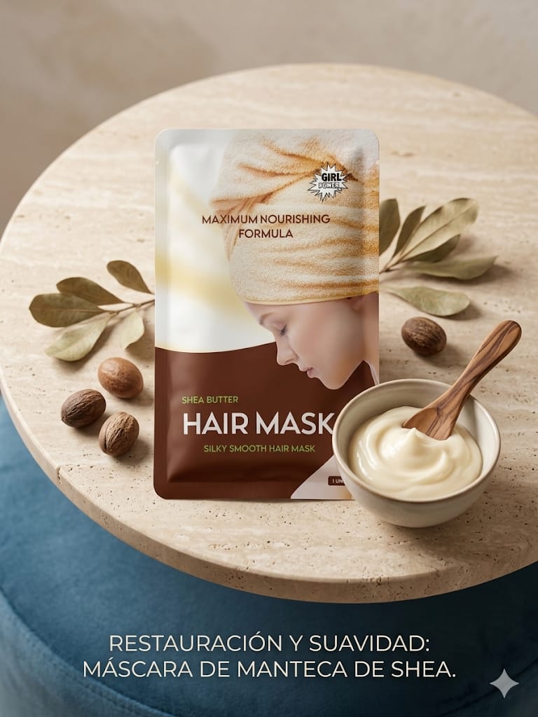 Girl Power Mascarilla Capilar Manteca de Shea Silky Smooth