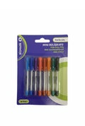 Mini Bolígrafos Bismark Tinta Gel 8 uds