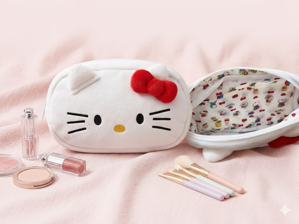 Neceser de Peluche Kawaii Sanrio