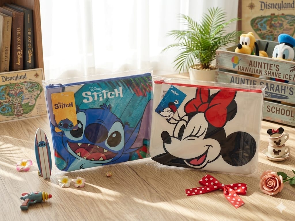Neceser Disney Stitch & Minnie Mouse