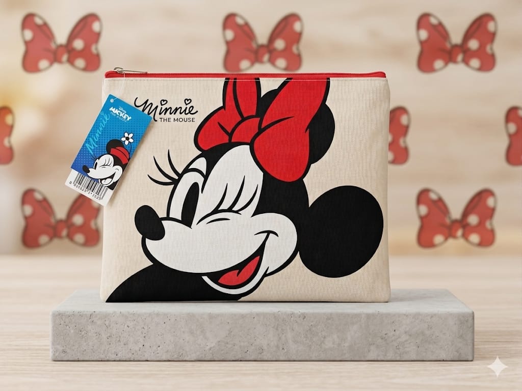 Neceser Disney Stitch & Minnie Mouse
