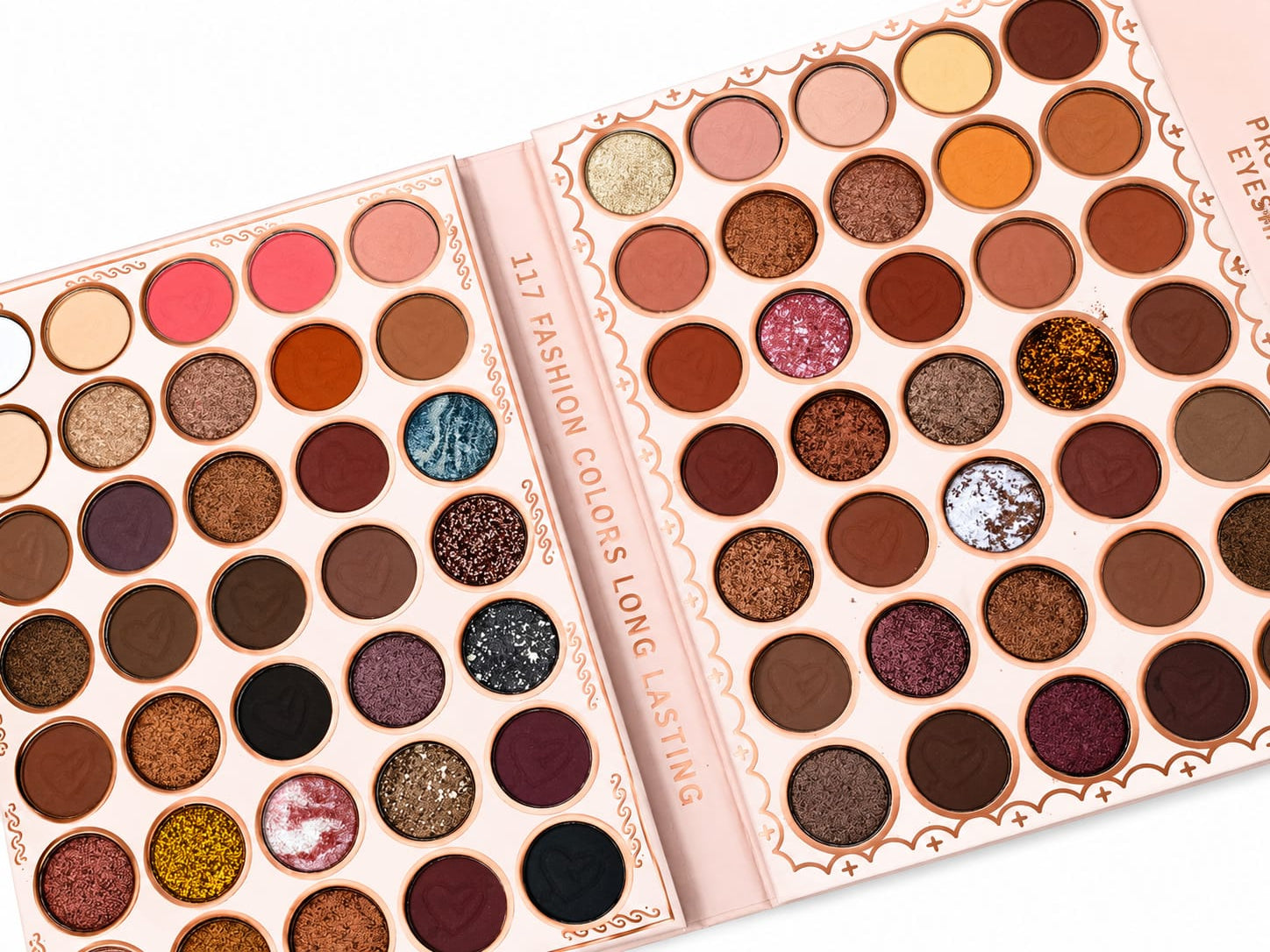 Paleta The Natural Nude 117 Colores - Colorful Rainbow