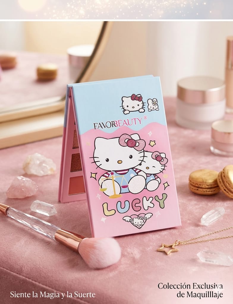 Paleta FavorBeauty Hello Kitty Edición Especial Lucky