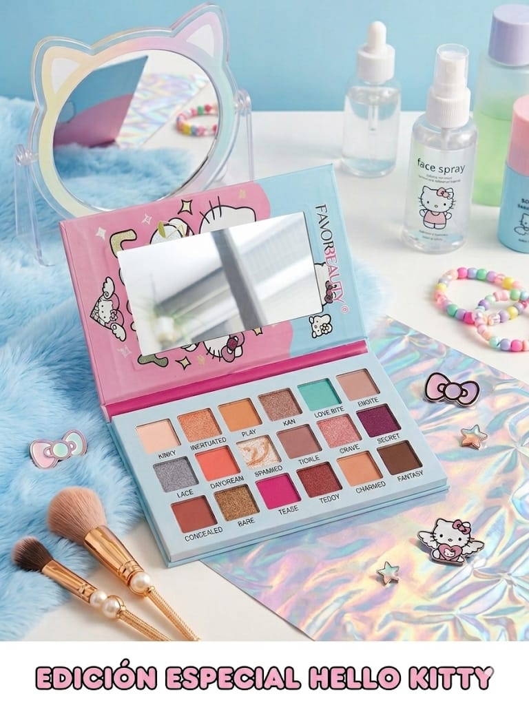 Paleta FavorBeauty Hello Kitty Edición Especial Lucky
