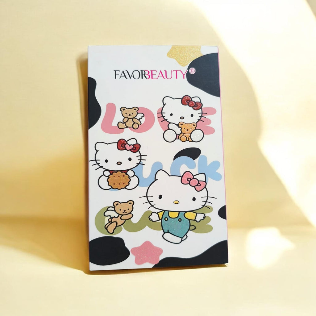 Paleta de Sombras FavorBeauty Hello Kitty Love Luck