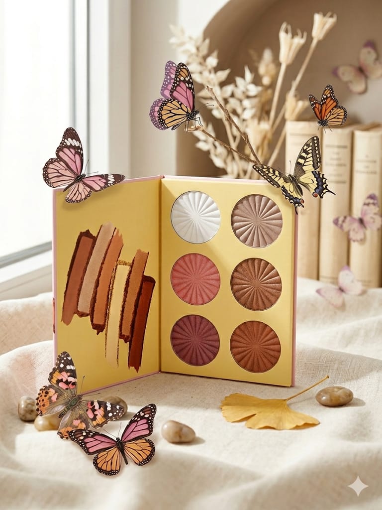 Paleta Medecoo Cosmetics Makeup Mariposa