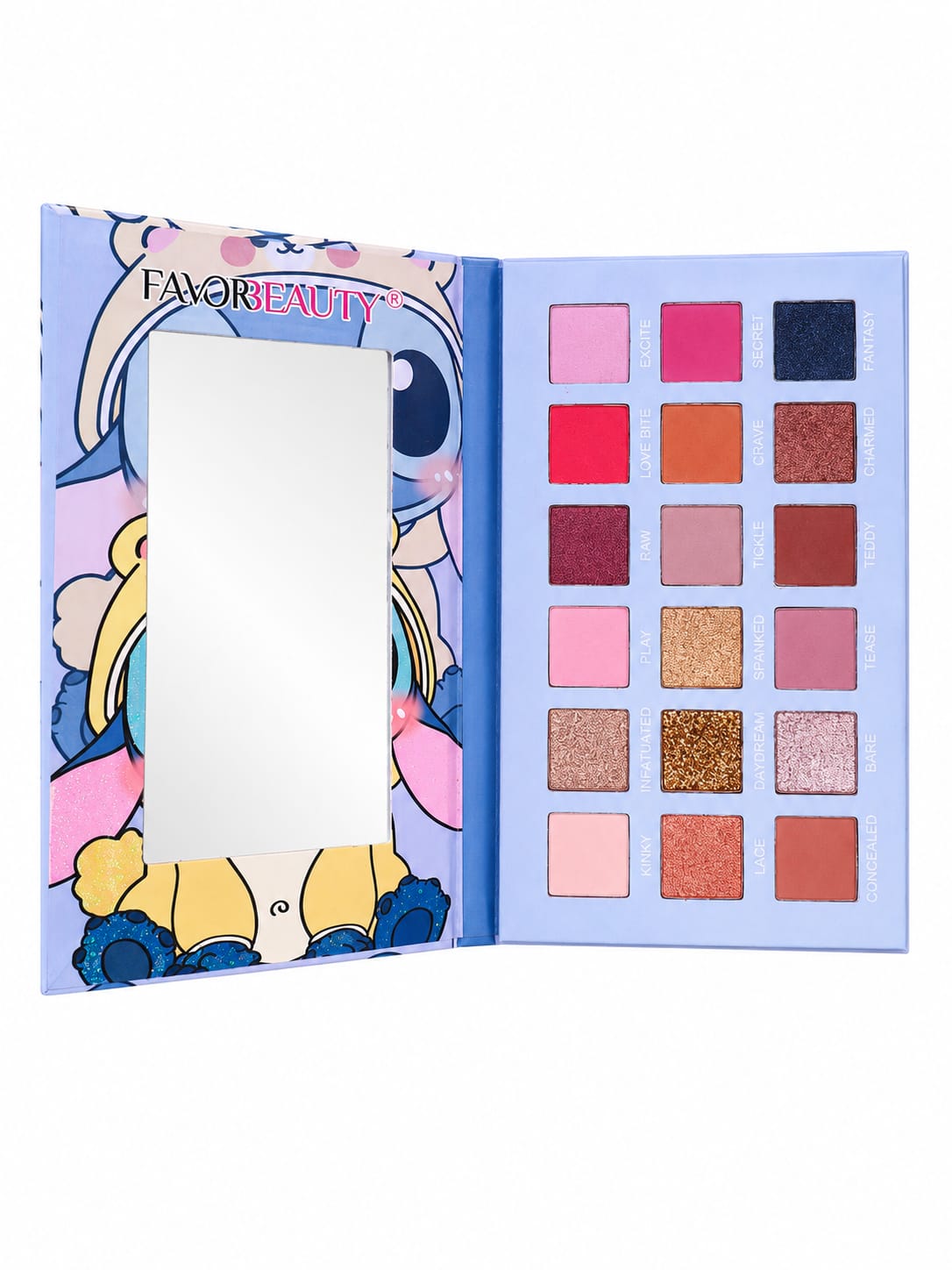 Paleta Stitch Favor Beauty 18 Colores