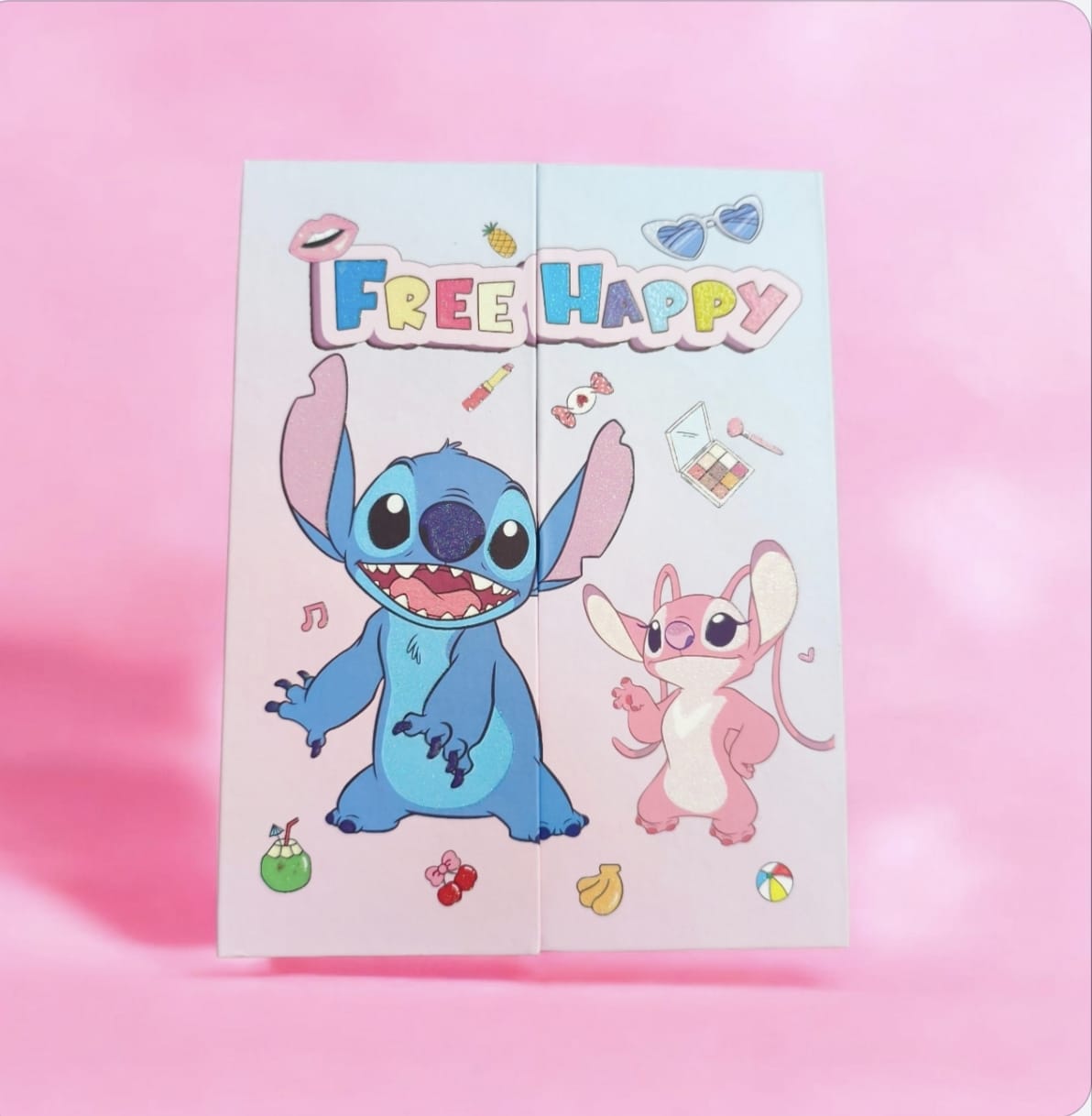 Paleta de Sombras Stitch & Angel Free Happy