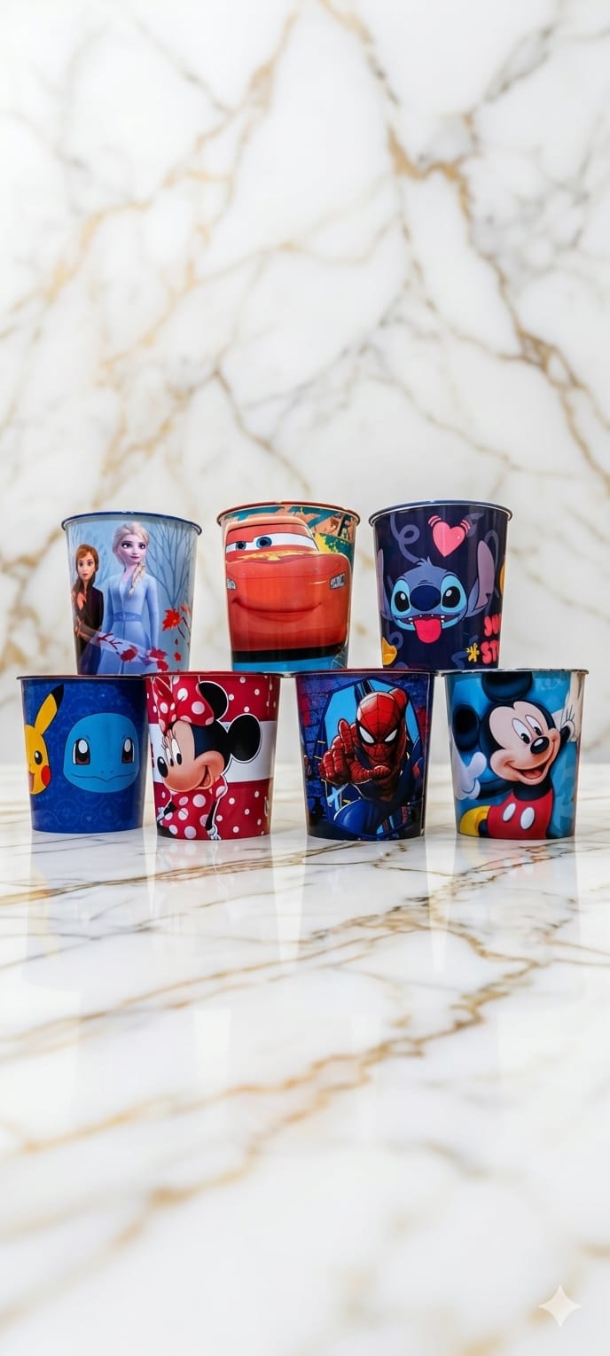 Papelera Metálica Disney