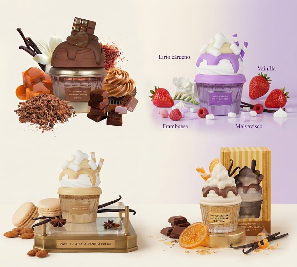Lattafa Give Me Gourmand colección completa