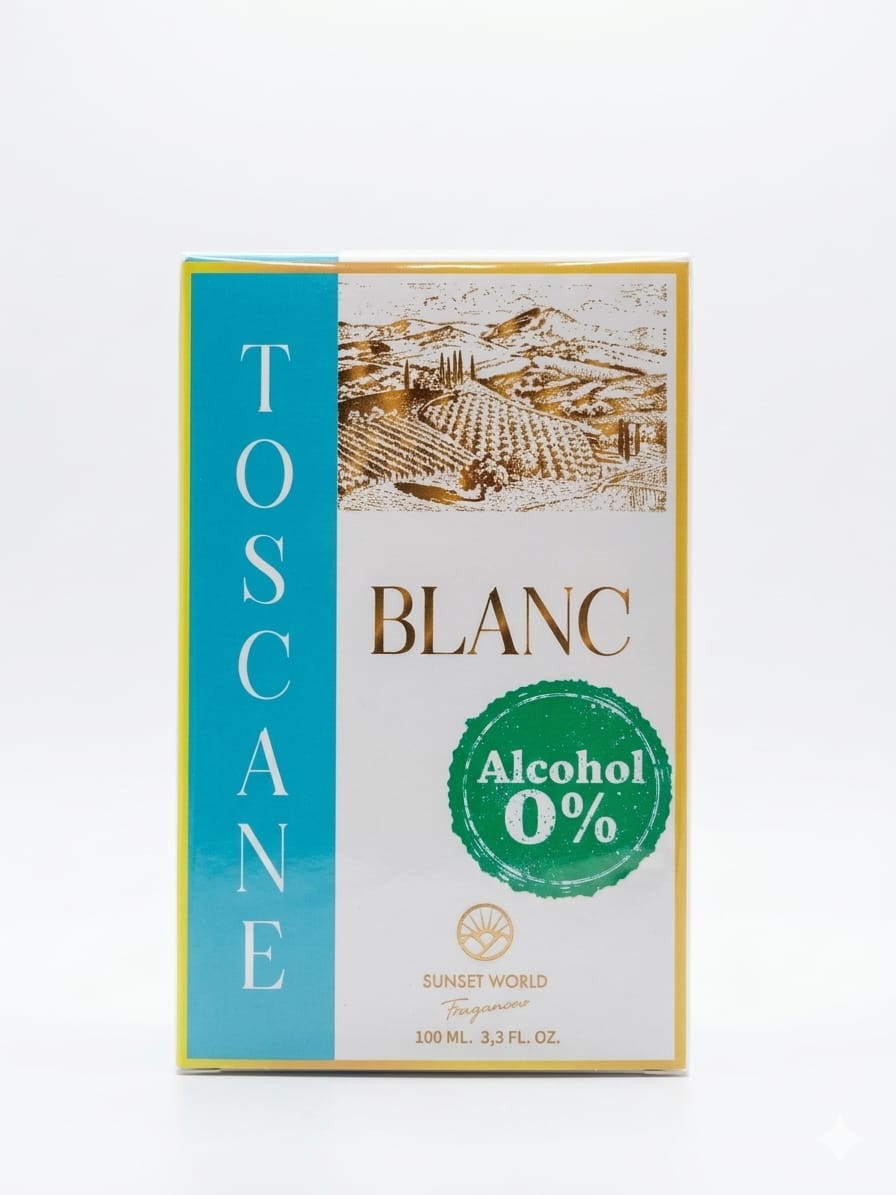 Perfume Toscane Blanc - Sunset World Fragrances 100ml