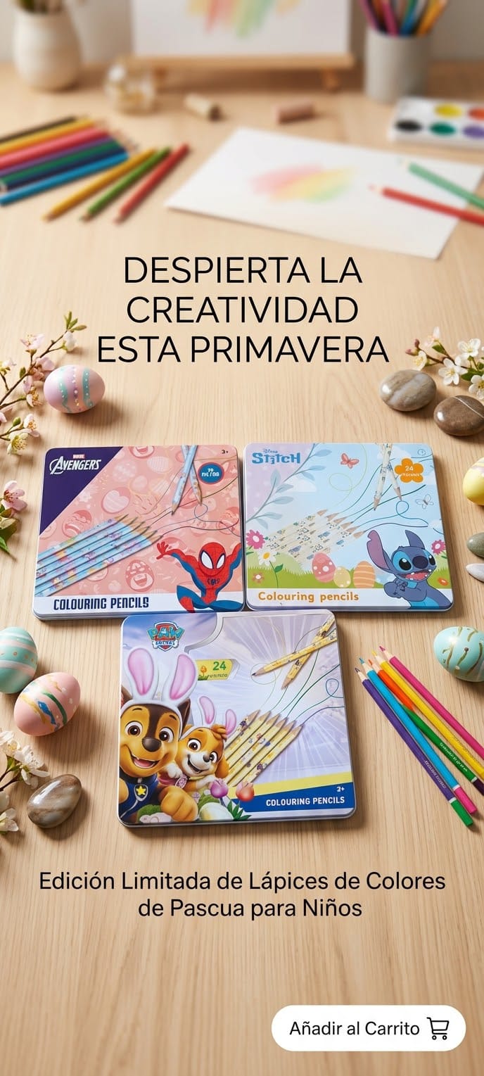 Set 24 Lápices de Colores Disney Edición Limitada
