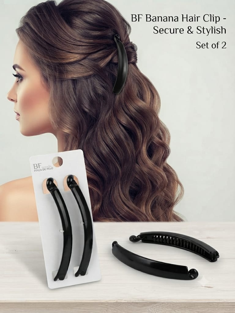 Pinza banana negra set de 2