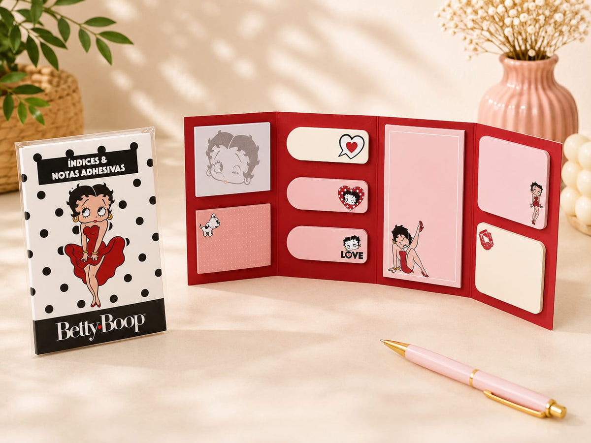 Set índices y notas adhesivas Betty Boop